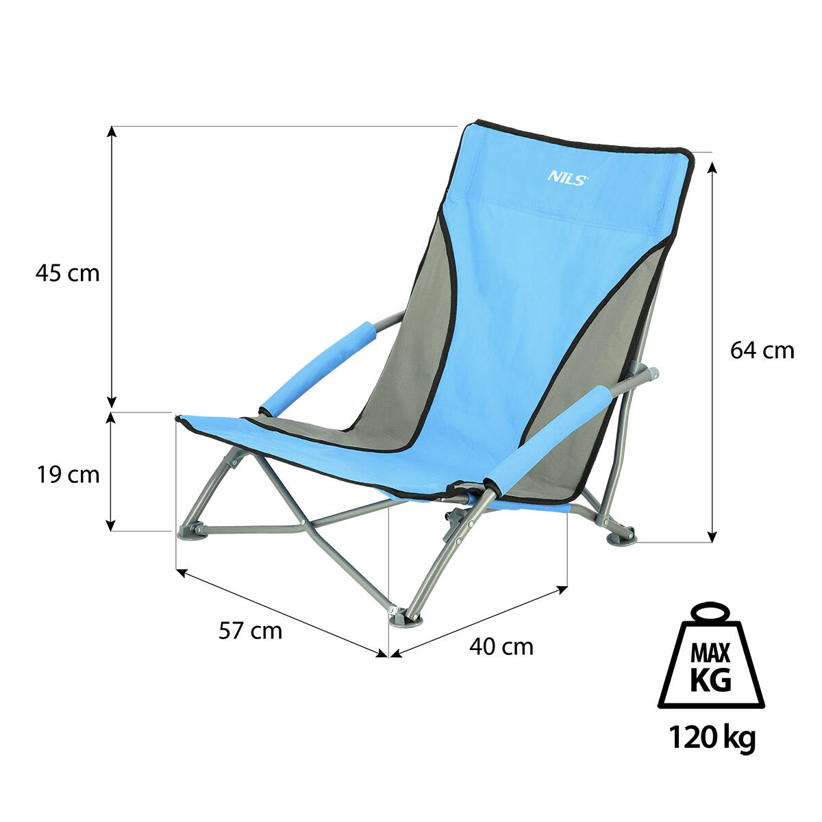 Strandstoel Nils Camp NC3035 3/7