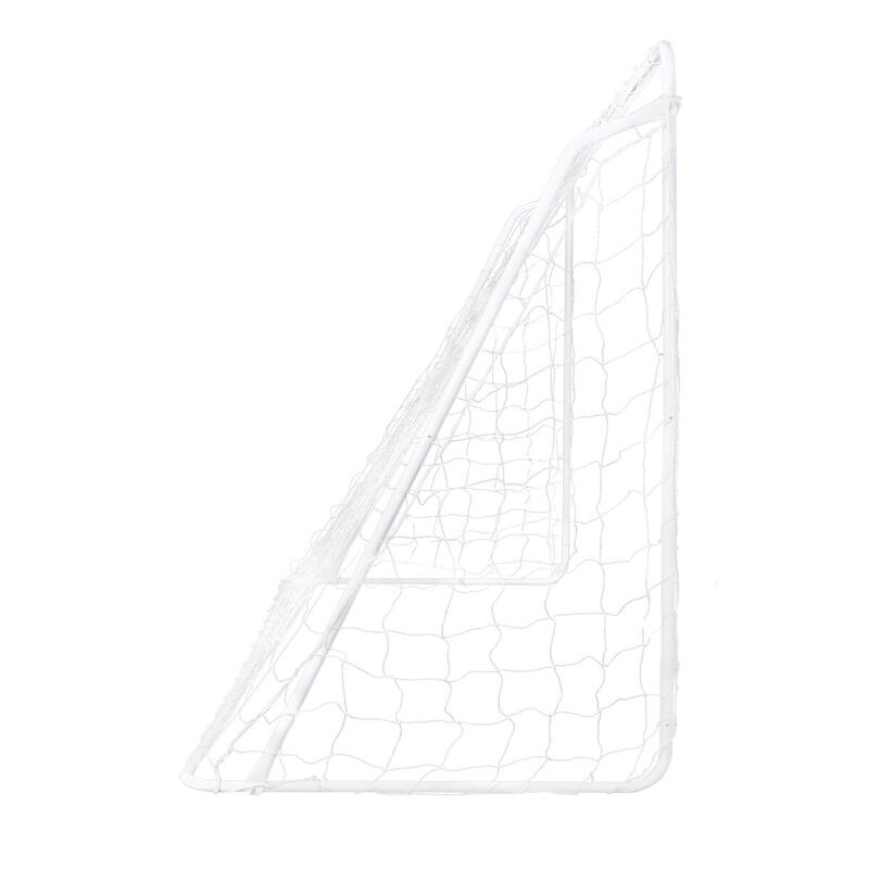 Poartă de fotbal 240 × 150 cm cu panou pentru antrenament șuturi NILS BR240P