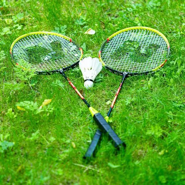 Set de rachete de badminton cu husă Nils NRZ204