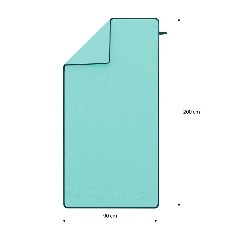 Prosop microfibră 200x90 uscare rapidă compact NILS NCR13