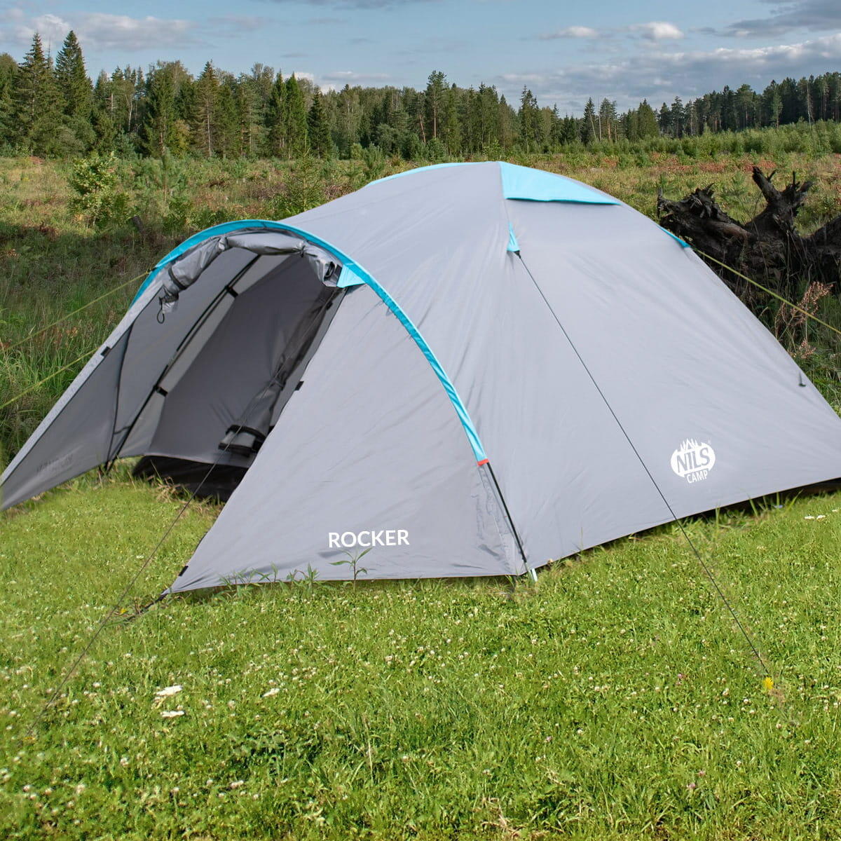 Trekking campingtent ROCKER NC6013 NILS CAMP 3-persoons 7/7