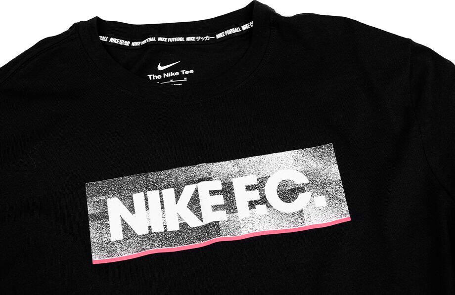 Heren Fc Blok Katoen TShirt (Zwart) 3/5