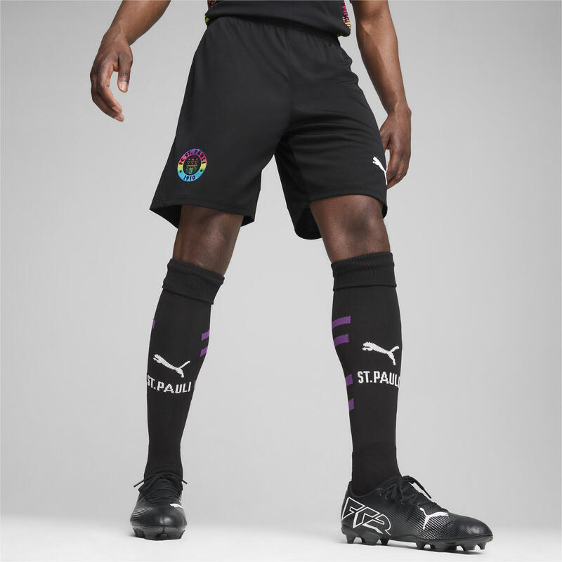 FC St. Pauli 24/25 derde short voor heren PUMA Black White