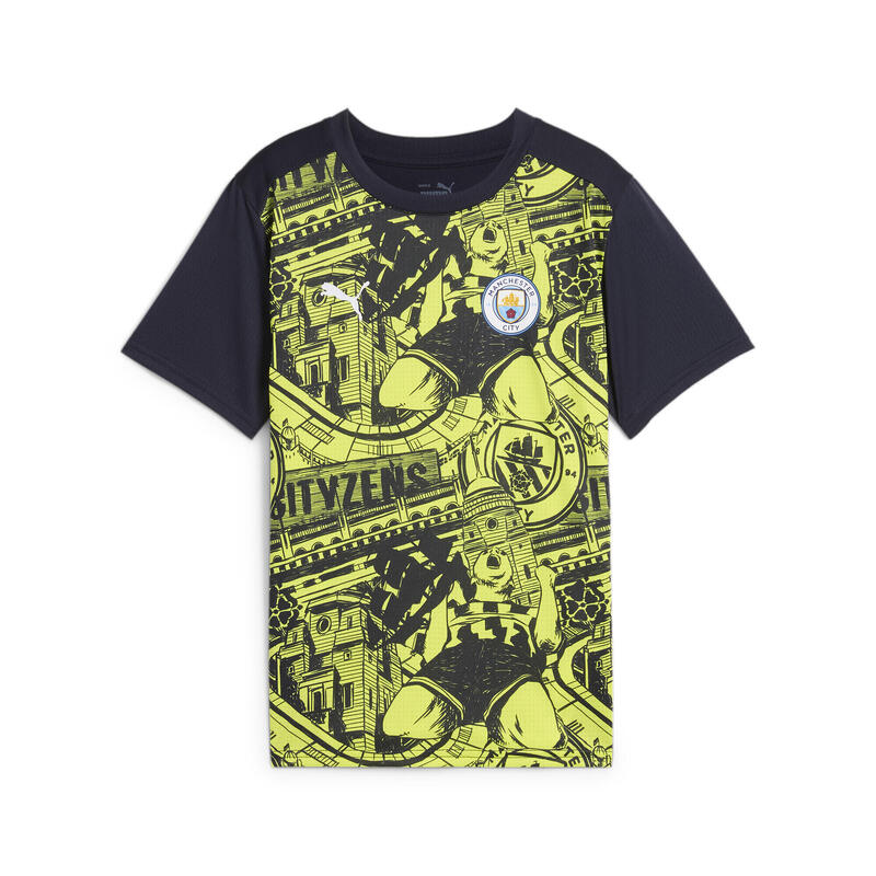 Camiseta prepartido Manchester City de manga corta Niño PUMA