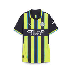 Maillot Away 24/25 Manchester City Femme PUMA New Navy Yellow Glow Blue