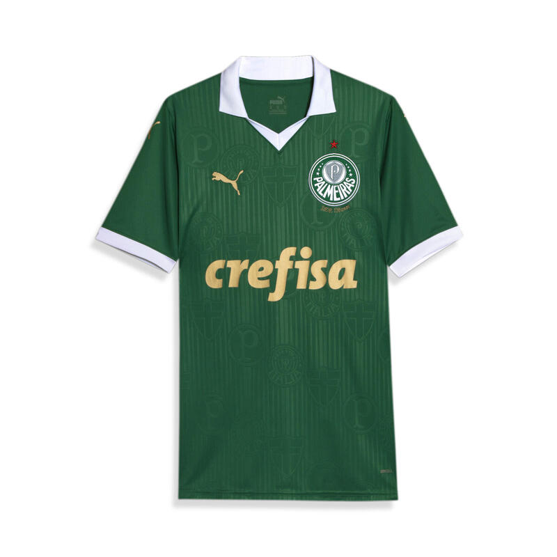 Maglia gara Home Palmeiras 2024 da uomo PUMA Power Green