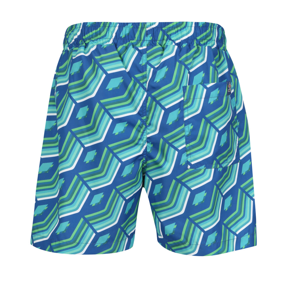 Costume da Bagno Uomo Umbro Quetzale Blu/Verde Stampa 2/3