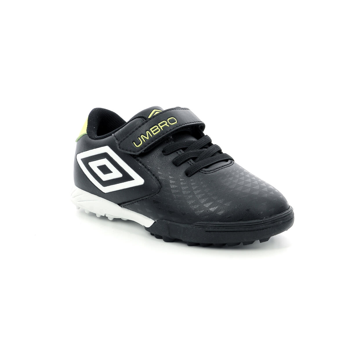 Scarpe da Ginnastica Umbro Omar per Ragazzo, Nero/Giallo 2/7