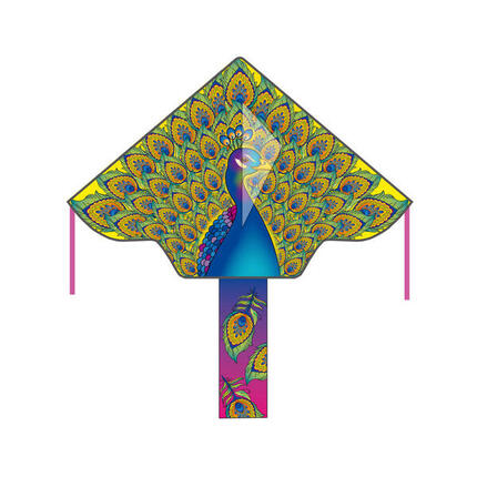 Latawiec dziecięcy HQ Simple Flyer 120 Peacock 102149 Zielony 120 x 75 cm