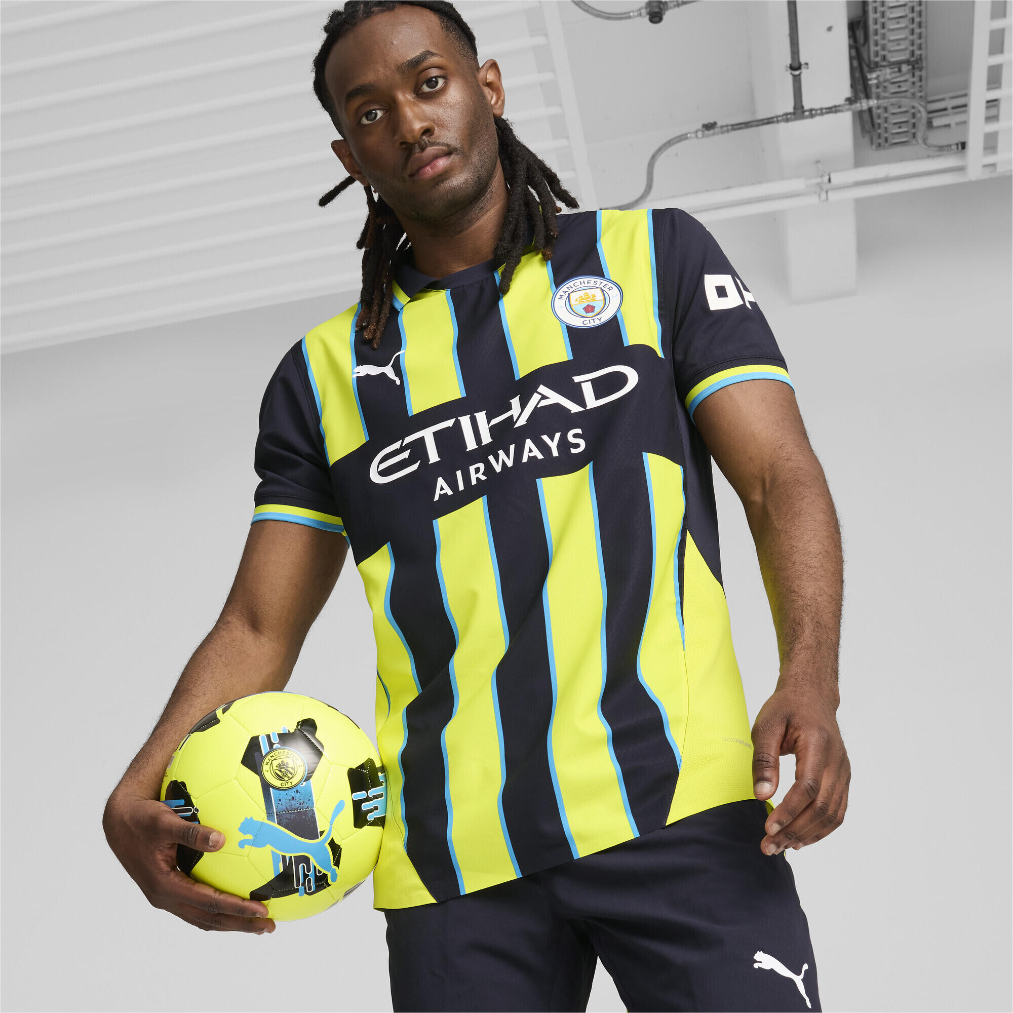 Maillot Authentic Away 24/25 Manchester City Homme PUMA 2/7
