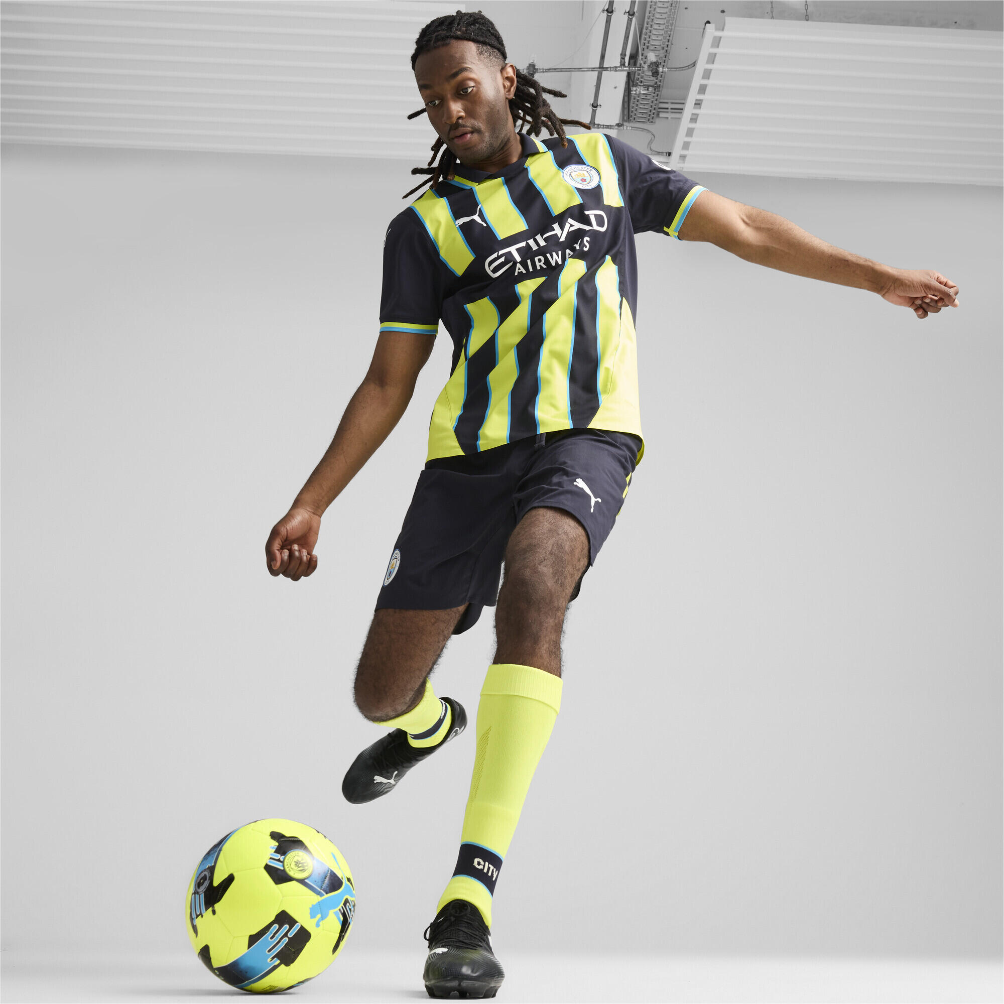 Maillot Authentic Away 24/25 Manchester City Homme PUMA 4/7