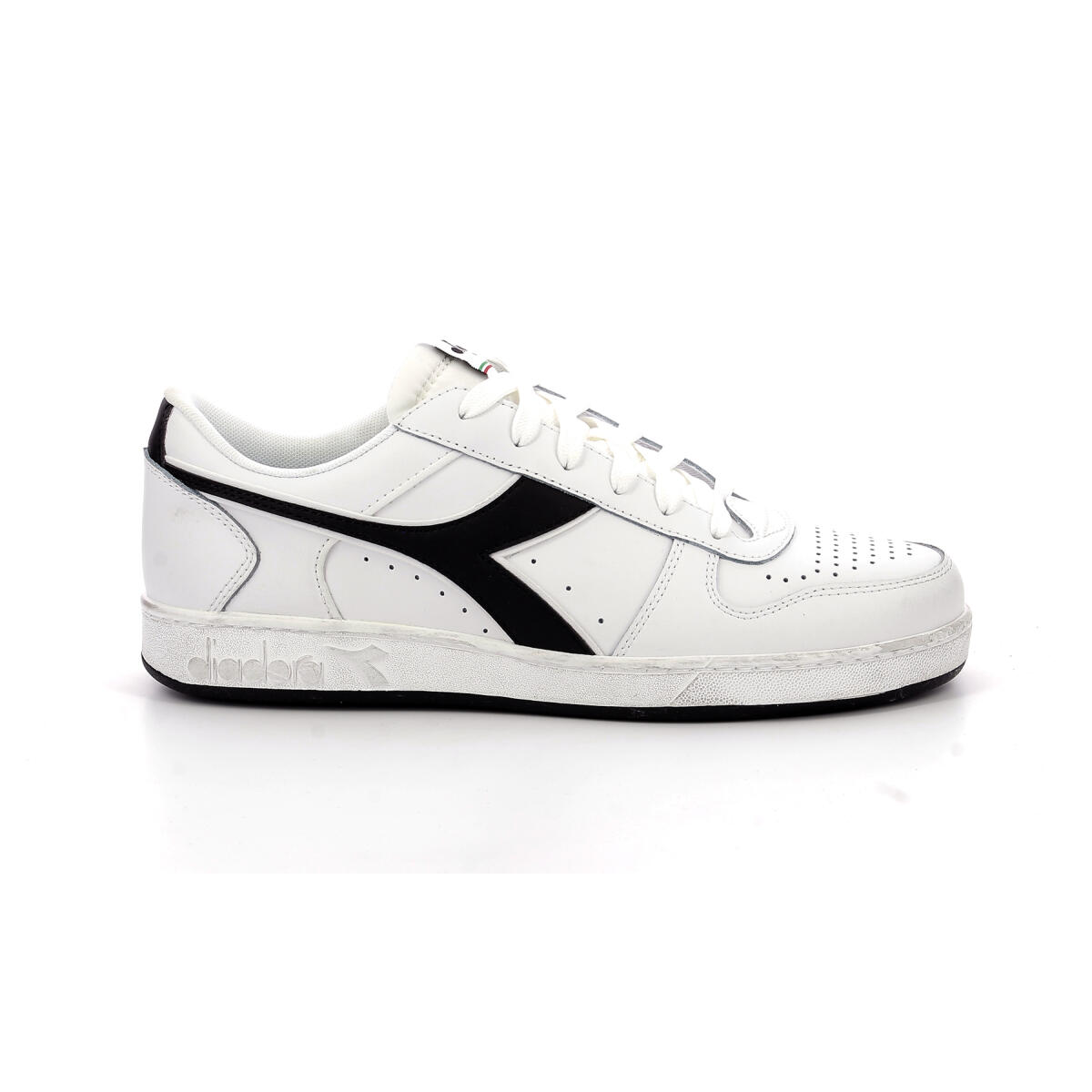 Diadora - Sneakers Basses Magic Icona Low - Baskets - Blanc|noir - 41 - Decathlon