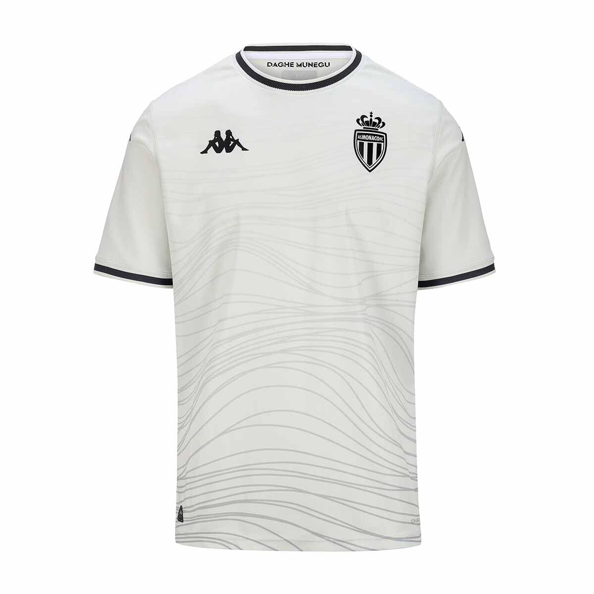 Kappa - Maillot De Football Enfant Kombat Third As Monaco 24/25 - Maillot Manches Longues - Gris -  8 À 10 Ans - Decathlon
