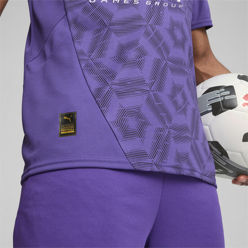 Pánksé fotbalové kraťasy Al Hilal Saudi F.C. 24/25 PUMA Team Violet Black Purple