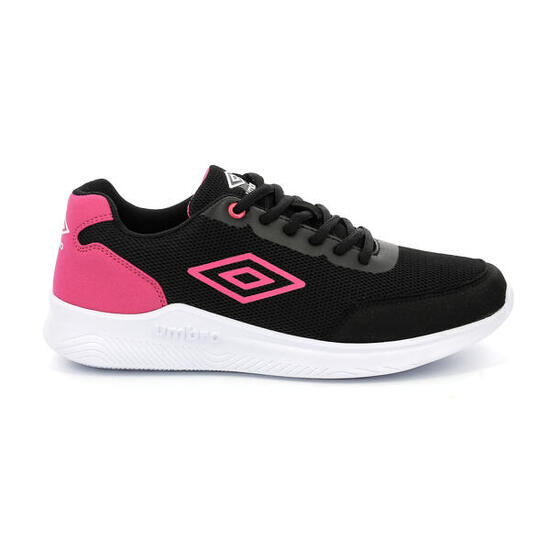 Zapatillas Umbro Nateo Negras/Rosas para Mujer