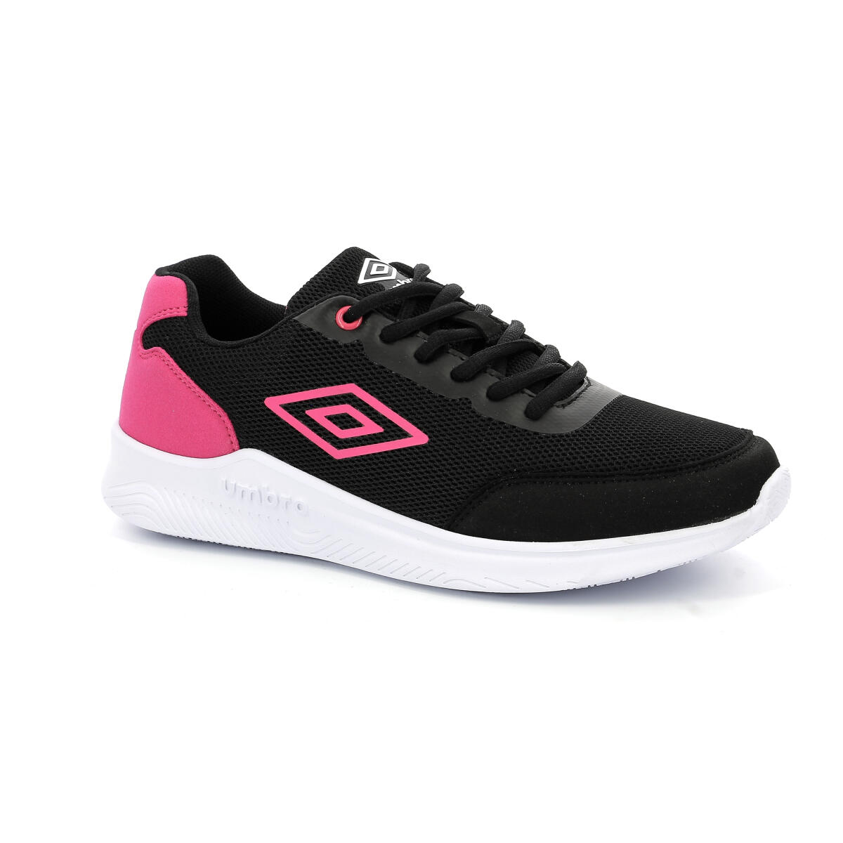 Umbro Nateo Sneaker für Damen Schwarz/Rosa 2/7