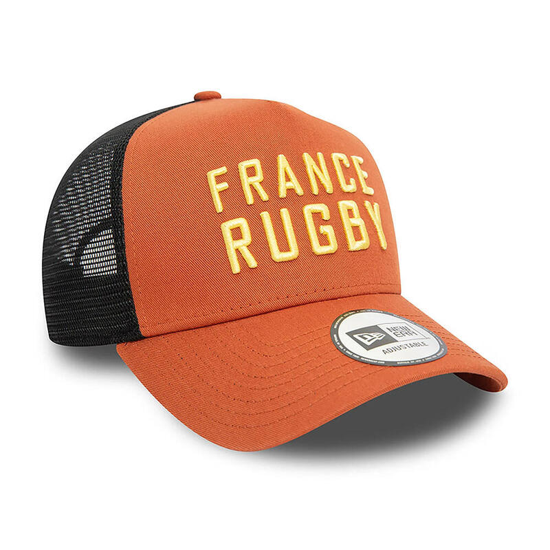 Casquette New Era 9forty E-frame Trucker Adulte France Rugby Couleurs