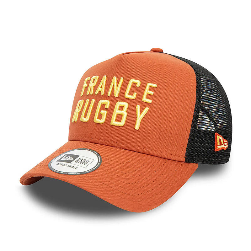 Gorra New Era 9forty E-frame Trucker Adulto Francia Rugby Colores De Temporada