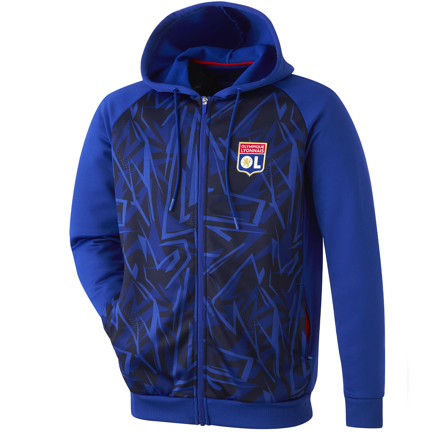 Veste à capuche Entraînement Strike Bleu Marine Homme 2/5