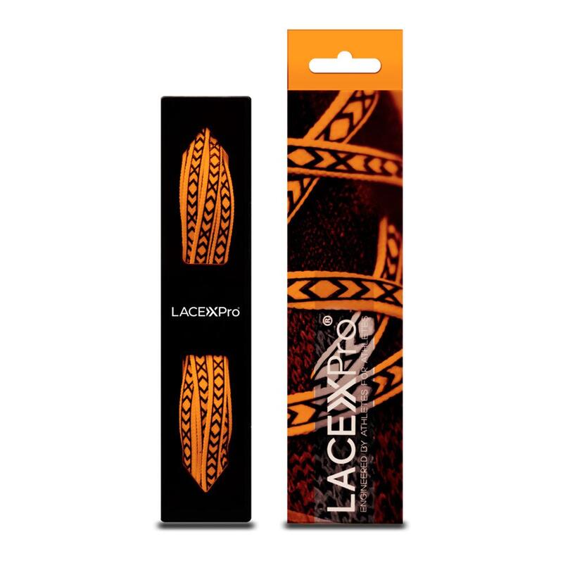 LACETS LACEXPRO GRIP ORANGE