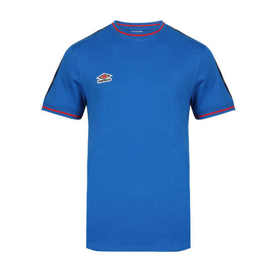 Camiseta Vintage Umbro Tape Regale Blanca/Azul para Hombre