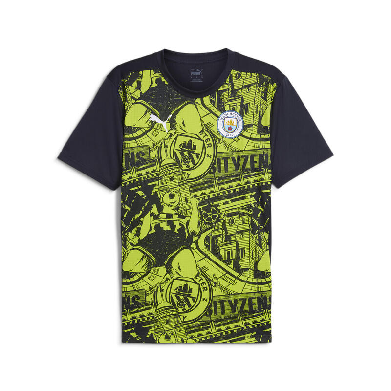 Tricou cu mânecă scurtă înainte de meci Manchester City, bărbați PUMA