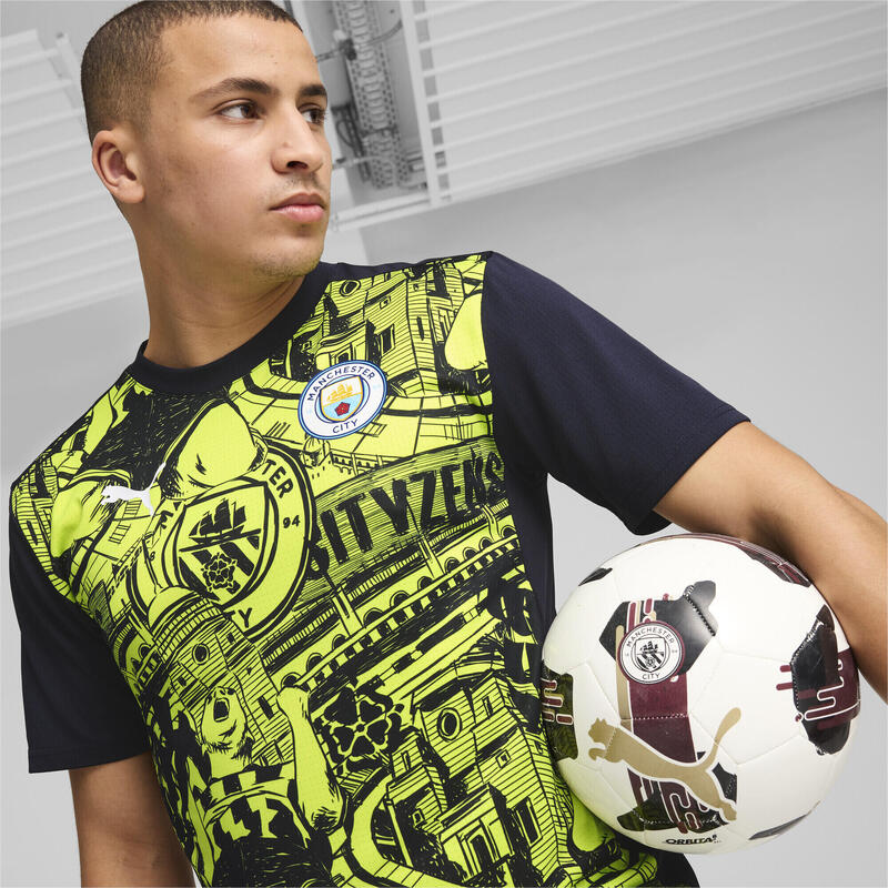 Manchester City pre-match voetbalshirt met korte mouw voor heren PUMA