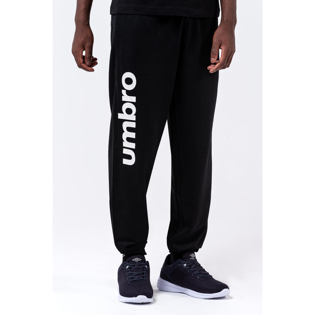 Umbro - Pantalon de jogging CL Gris chiné / blanc - Prêt-à-Porter