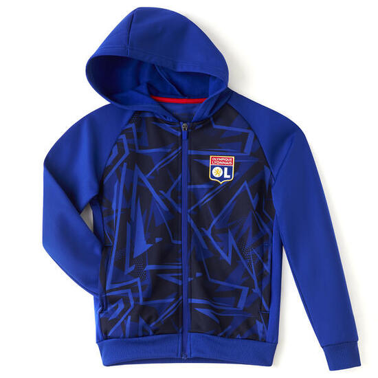 Veste à capuche Entraînement Strike Bleu Marine Enfant