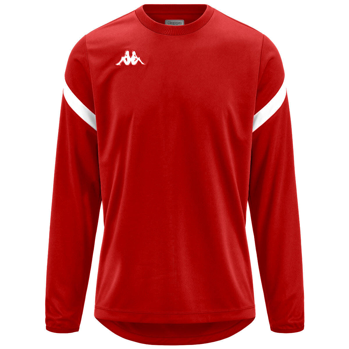 Kappa - Sweatshirt Manches Longues Garçon Dolvano Rouge - Sweat-shirt - Blanc|rouge -  4 À 6 Ans - Decathlon