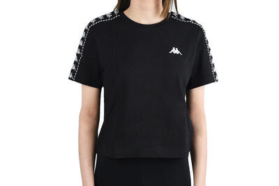 Kappa Inula T-Shirt, Damen, Laufen, T-shirt, schwarz