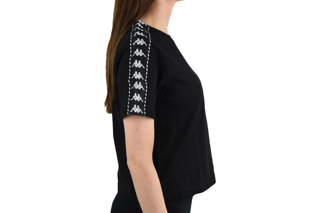 Kappa Inula T-Shirt, Femme, running, t-shirts , noir 2/4