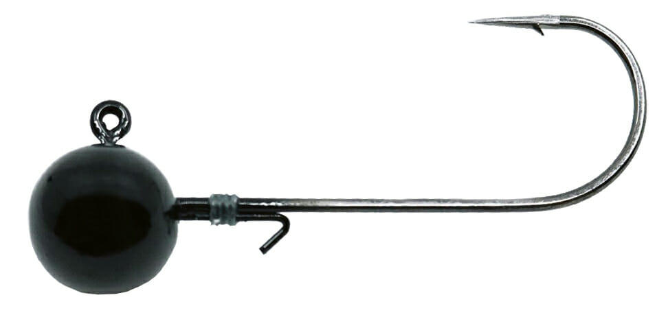 STUCKI FISHING Vishaken - Stucki TUNGSTEN Jig-Head BLACK 7.2g # 3/0 (X3)