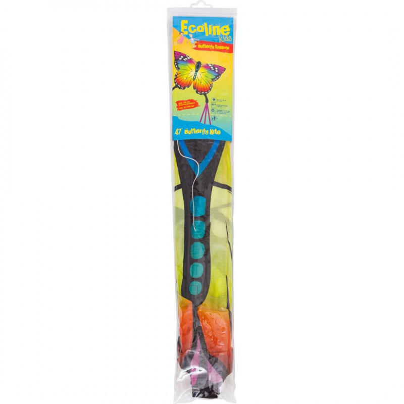 Papagaio para crianças HQ Butterfly Kite Rainbow 102223 Rainbow 95 x 120 cm 3/7