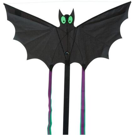 Cerf-volant Monofil -HQ- Chauve souris noire - Taille L