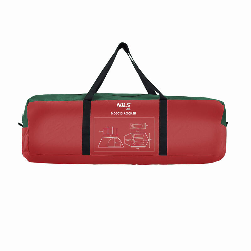 Turistický stan NILS Camp NC6013 Rocker zelený