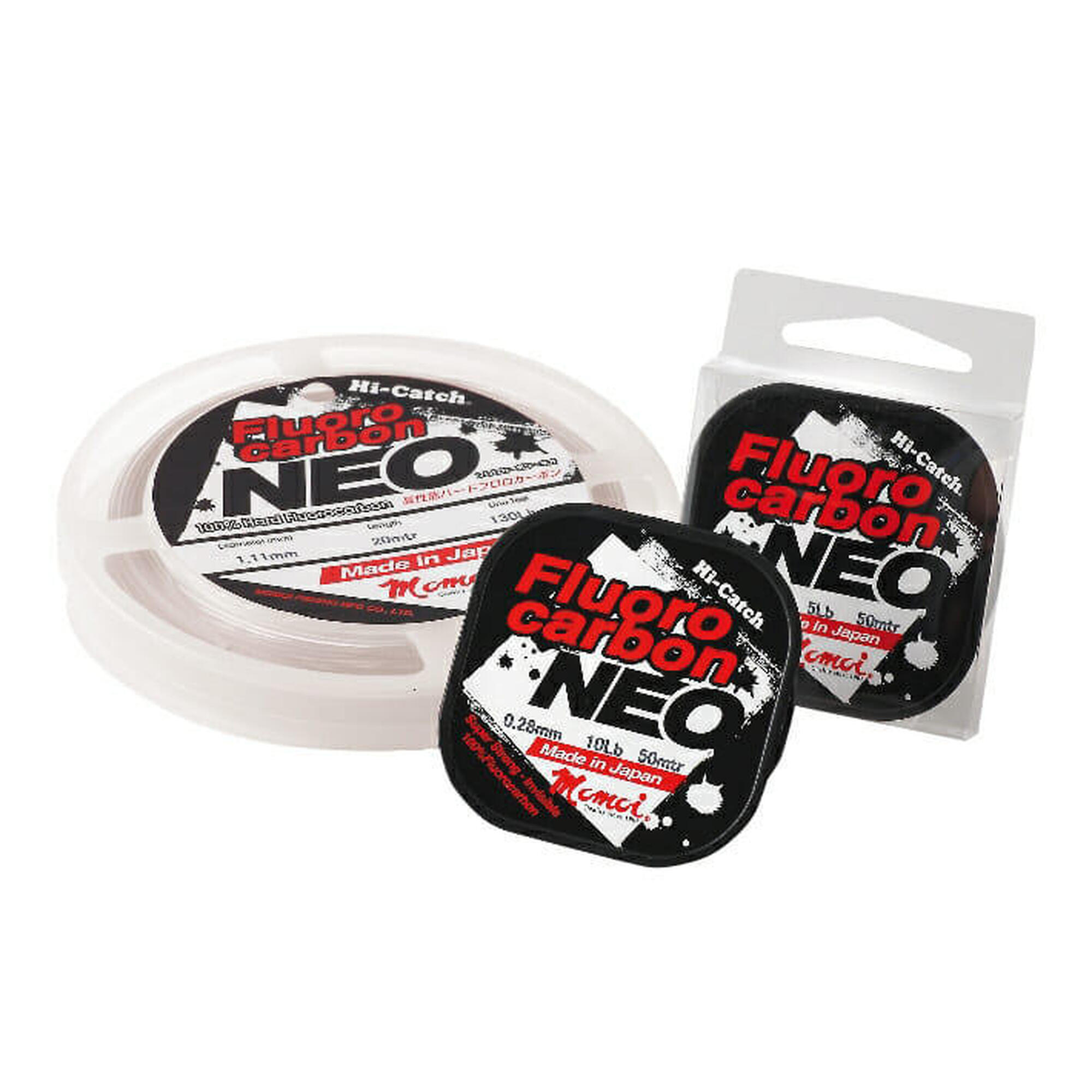 Fil fluorocarbone - Momoi HI-CATCH 50m Fluorocarbon NEO