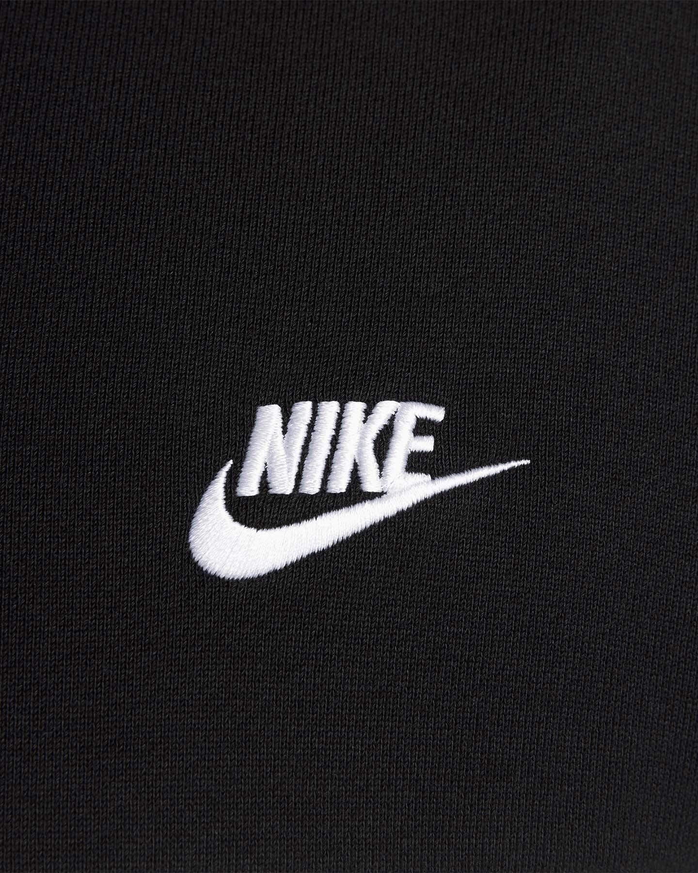 Felpa uomo nike club m - fb7415-010 5/6