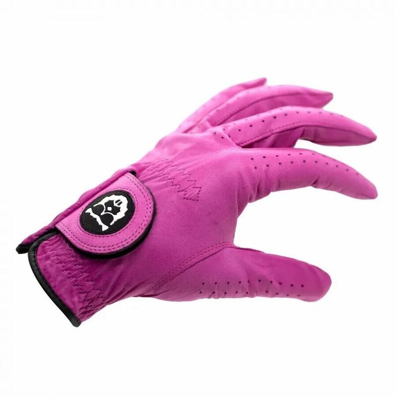 Guanto da golf per mano sinistra Beaver Golf Original Pink