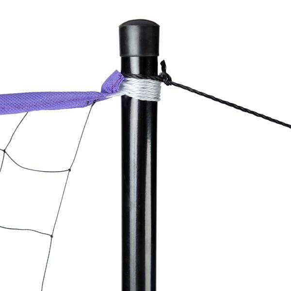Plasă badminton + suport rafturi din metal Nils NT300