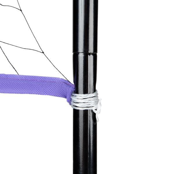 Plasă badminton + suport rafturi din metal Nils NT300