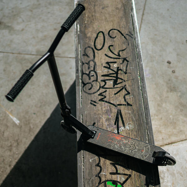 Kinder Stunt-Scooter Tyro Schwarz 2/6
