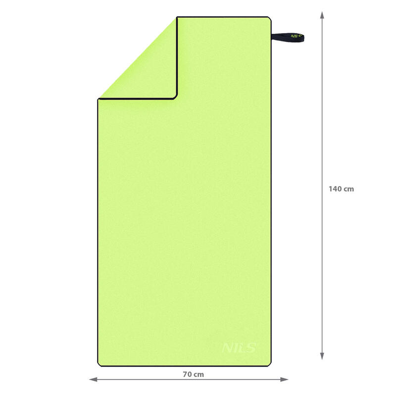 Prosop microfibră compact uscare rapidă 140x70 NILS CAMP NCR11