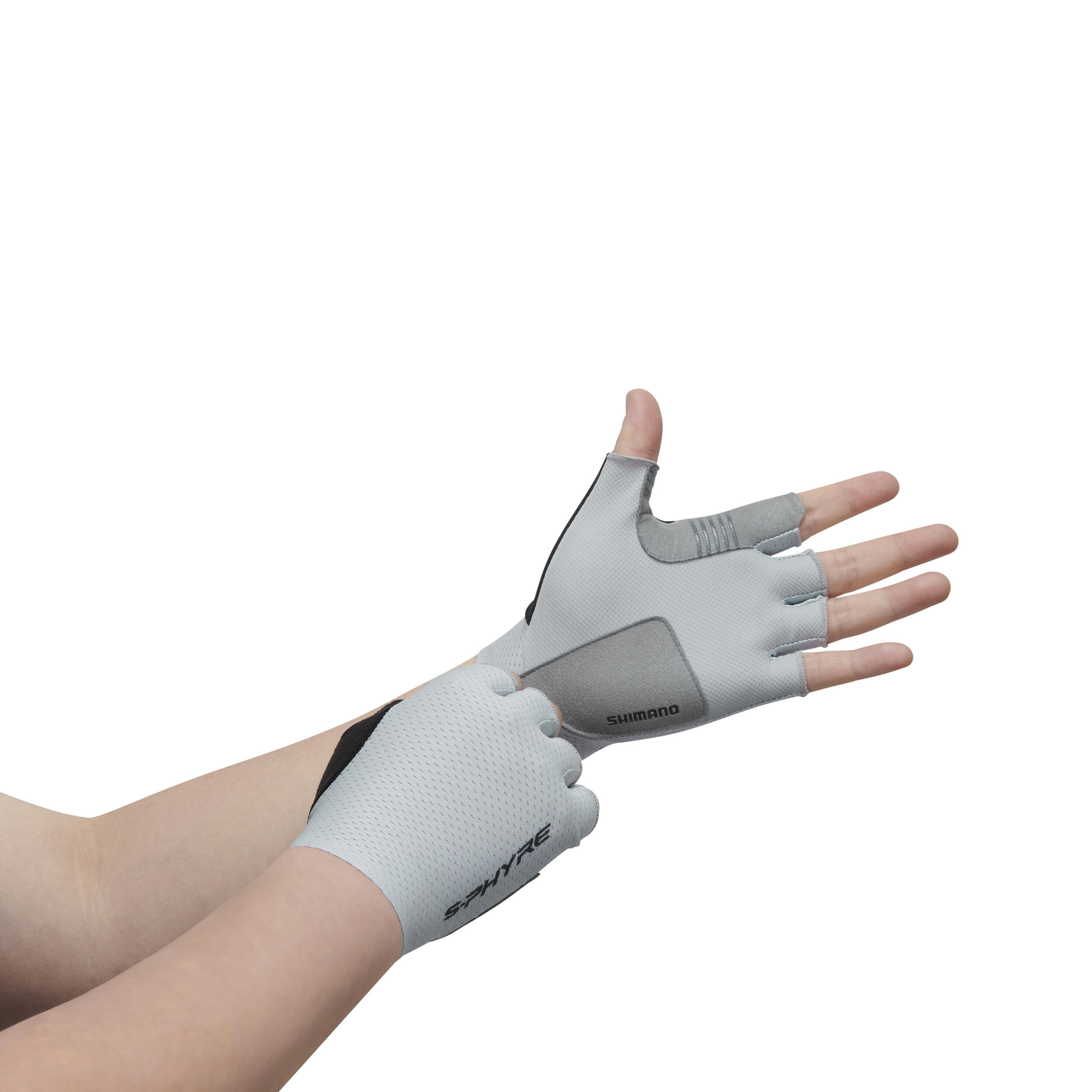 Korte vingerhandschoen S-PHYRE LEGGERA, Grijs ijs 4/5