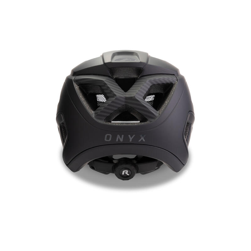 Casque de vélo Hommes Femmes Casque VTT Noir Onyx