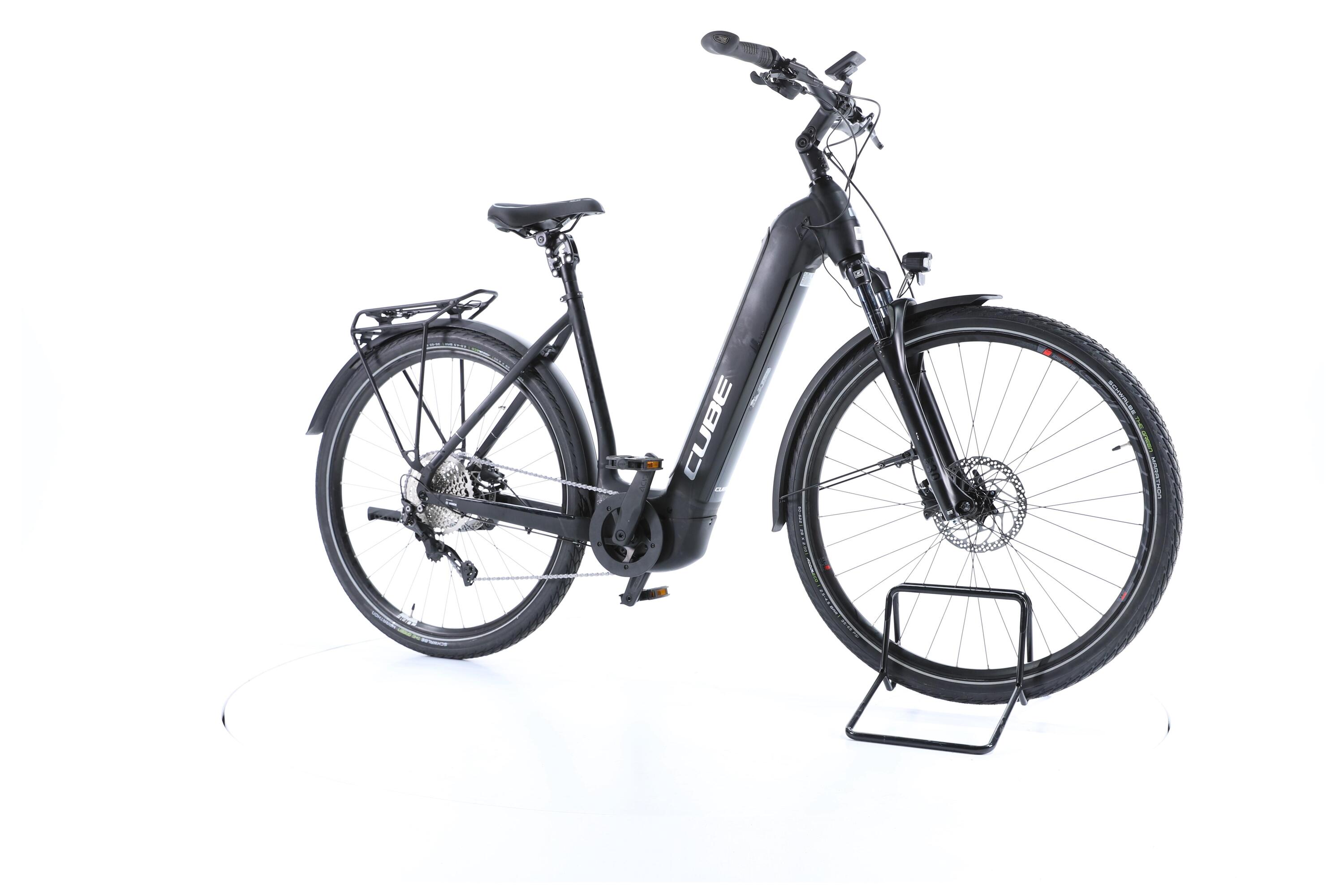 Gerenoveerd Cube Nuride Hybrid Pro 750 Elektrische Fiets Heren 2023