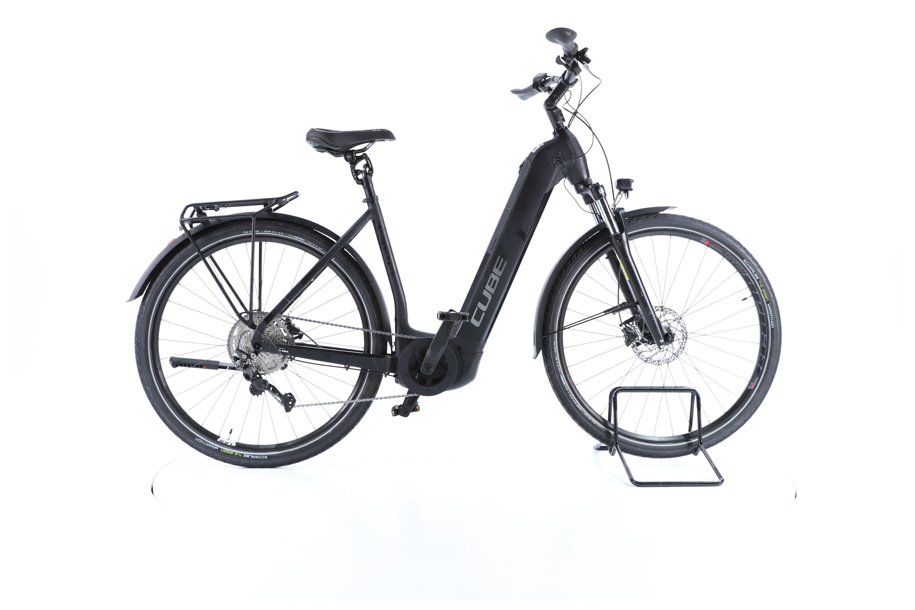 Gerenoveerd Cube Nuride Hybrid Pro 750 Elektrische Fiets Heren 2023