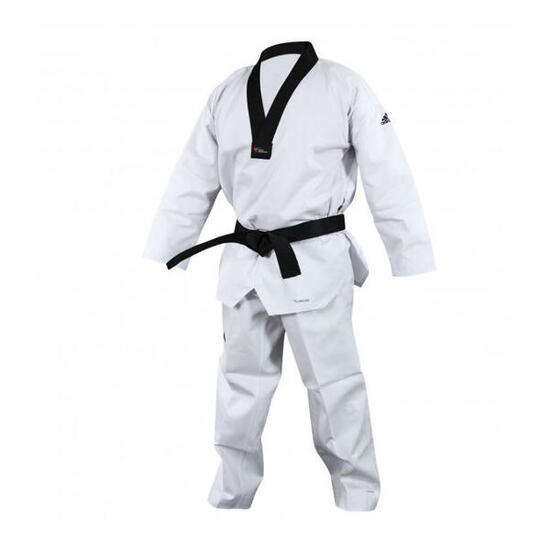 Dobok ADIDAS Taekwondo col noir Champion II