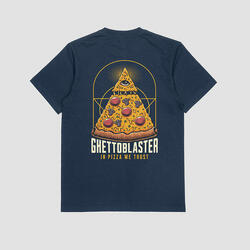 T-shirt unisex Ghettoblaster Pizza Trust navy