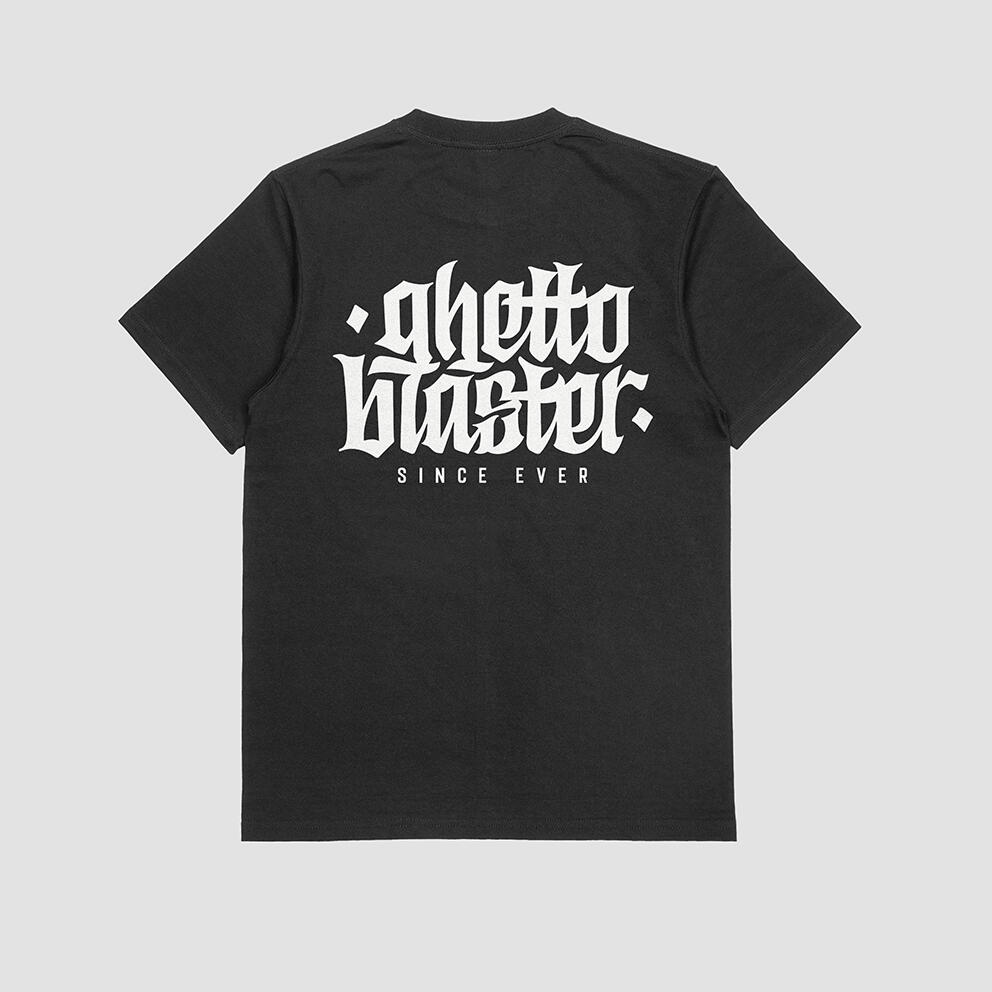 T-shirt unisex ghettoblaster corporate black